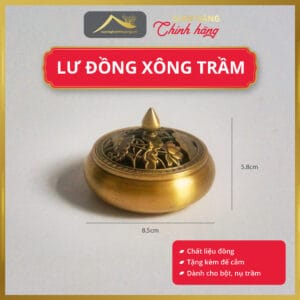 Lư đồng xông trầm hương